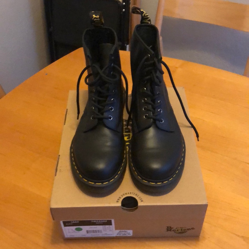 Black Doc Martens in perfect condition